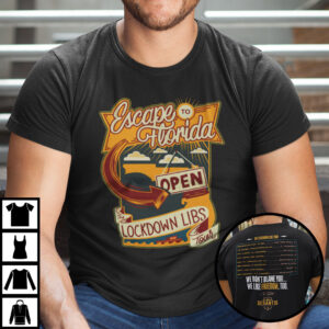 Escape To Florida Shirt Desantis Shirt Ron Desantis Campaign